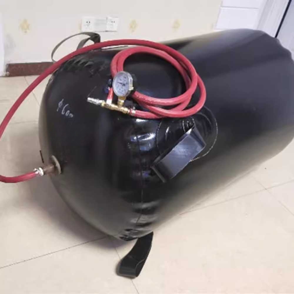 하수도 에어백 물막이 역취 방지 팩커 폐쇄 빗물 하수 200mm - 메인 이미지