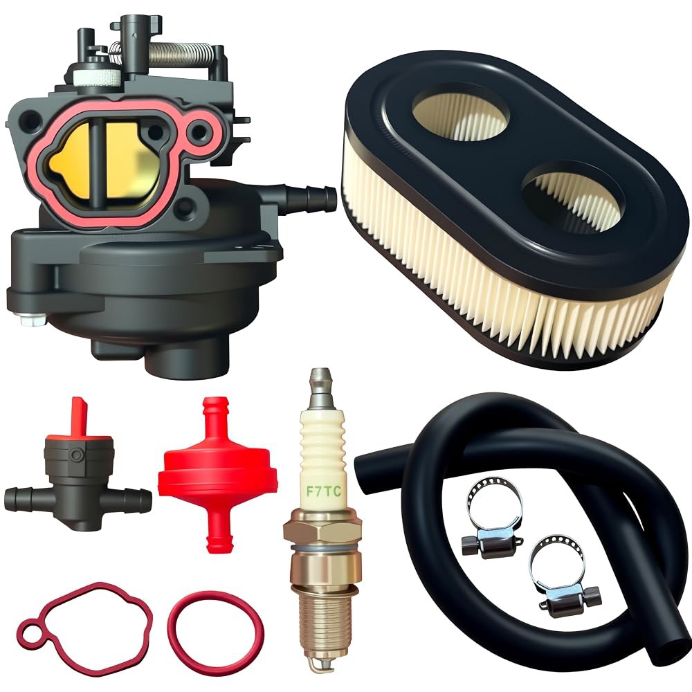 799584 Carburetor Spark Plug Air Filter Tune Up Replacement Kit for 592361,594058,594057,594529 Comp - 메인 이미지