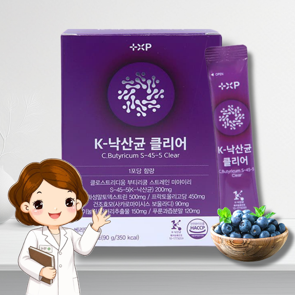 K-낙산균 클리어 식이섬유 프로바이오틱스 30포, 1개 - 상품 이미지