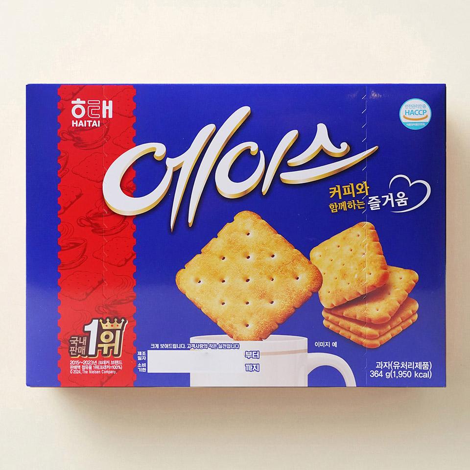 메가마트 해태 에이스 크래커  364g - 상품 이미지