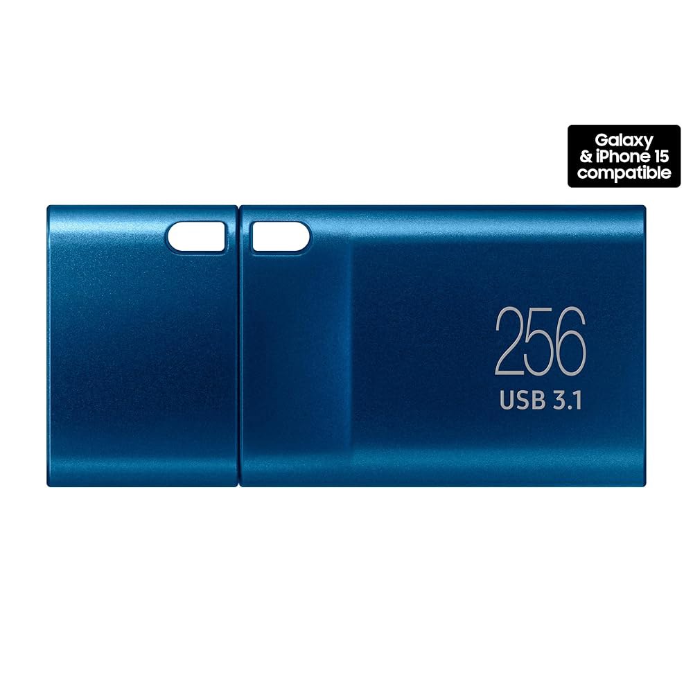 삼성 Type-C USB 플래시 드라이브 256GB, 3.2 1세대, 최대 400MB/s 4GB 파일을 15초 만에 전송, 3.0/2.0과 호환, 방수, 컴퓨터 및 모바일용 스토리 - 상세 이미지 2