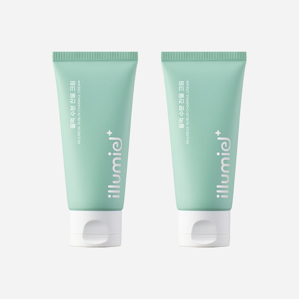 일루미엘 물먹 수분 찬물크림 50ml, 2개