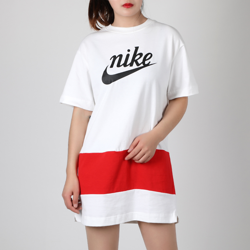 나이키 VRSTY DRESS HBR 블랙 여성 원피스