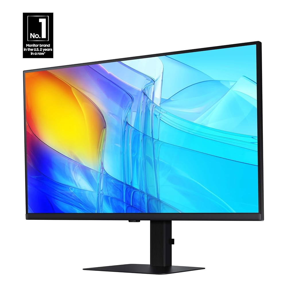 삼성 32인치 뷰피니티 S8 (S80D) 시리즈 4K UHD 고해상도 컴퓨터 모니터, HDR10, HDMI, 디스플레이포트, USB-A, 높이 조절 가능 스탠드, LS32D806E - 상세 이미지 2