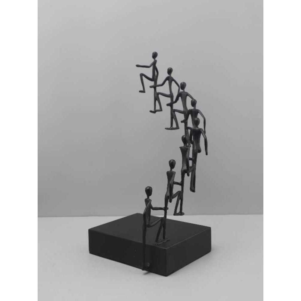 북유럽 디자인 장식 올라가는사람 오브제 거실 호텔 19x25x39cm - 상품 이미지