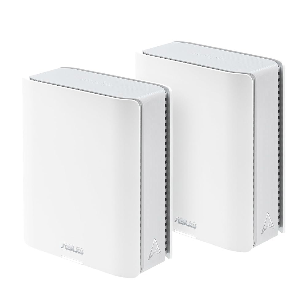 ASUS ZenWiFi BT10 WiFi 7 메시 라우터 - 트라이밴드, 6K 평방피트, x2 10G(2팩) - 상품 이미지