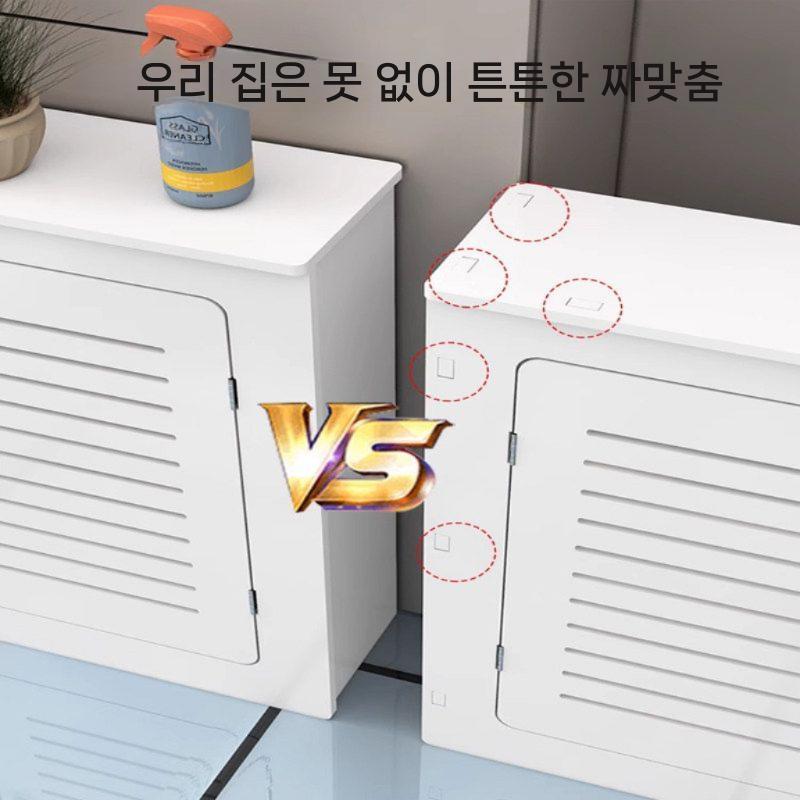보일러 분배기커버 배관가리개 수도관 가림막 커버 파이프 길이 70 높이 80 두께 20cm - 상세 이미지 4