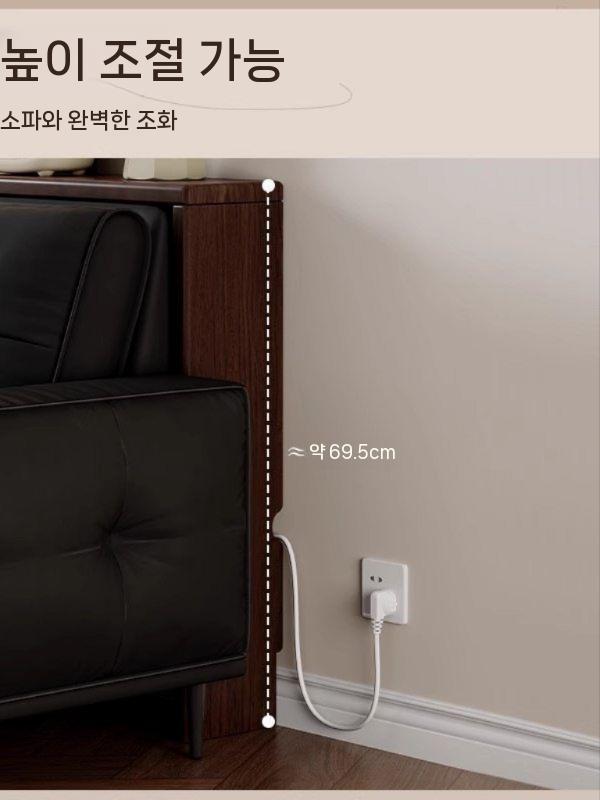 쇼파 틈새선반 좁고긴 철제 수납장 사이드 테이블 거실 100x15x87cm 1개 항목 1x1cm 이미지 6