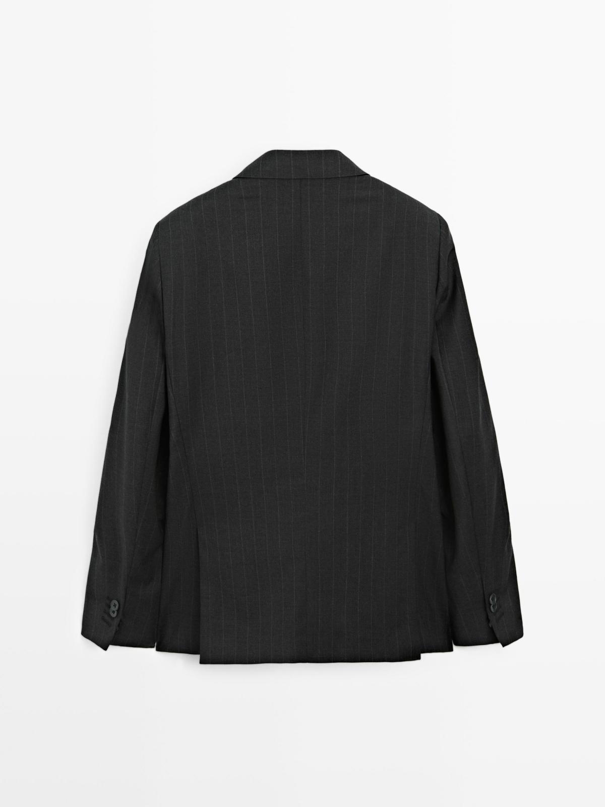 마시모두띠 클래식 핀스트라이프 울 수트 블레이저 3561/544 GREY 이미지 7