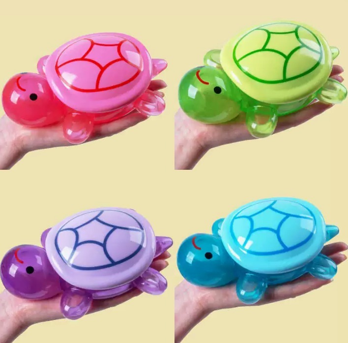 축광거북이 수납통 DIY공예재료 행운참펜던트 대형 - 상품 이미지