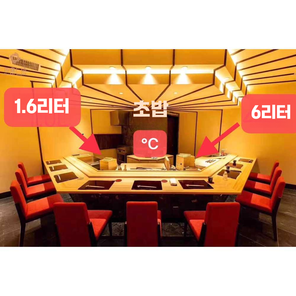 샤리 보온통 전기 횟집 식당 오히츠 단열 뷔페 용기 1.6L - 상세 이미지 4