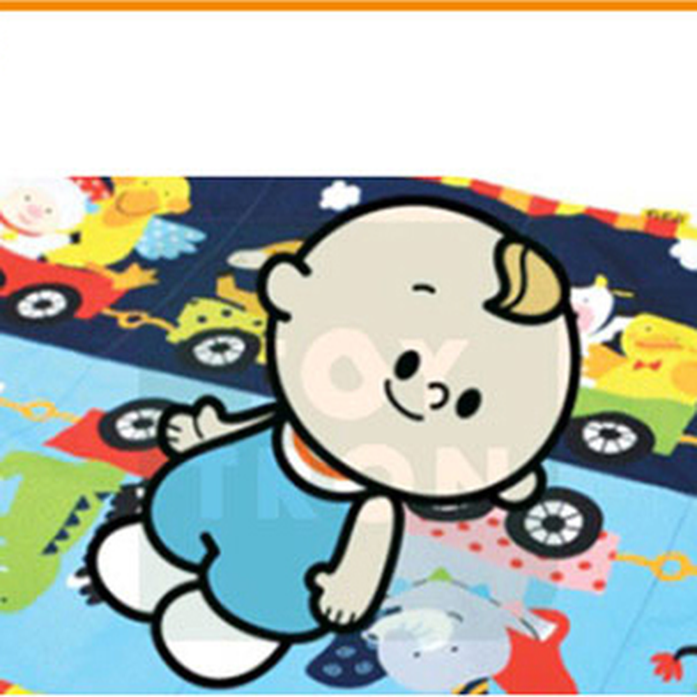 오감자극헝겊책 영아발달유아매트 코끼리디자인오감발달놀이매트 - 상세 이미지 3
