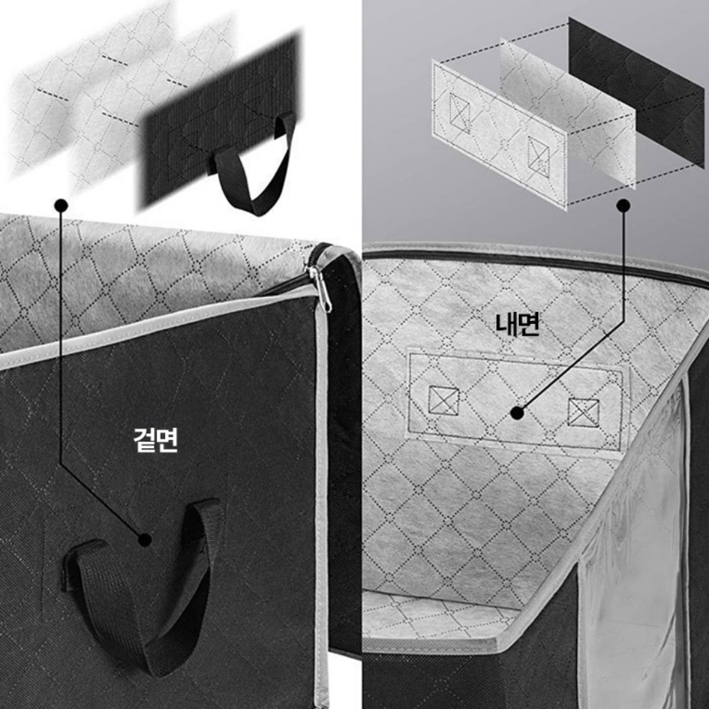 낮은리빙박스 수납 서랍장 이미지 8