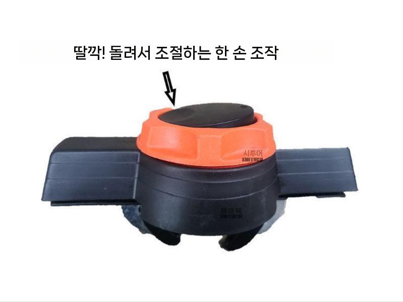 루프랙 퀵클립 루프박스 고정 클립 미끄럼방지 자동차 부품 블랙 퀵클립 4개 무타공 - 상세 이미지 4