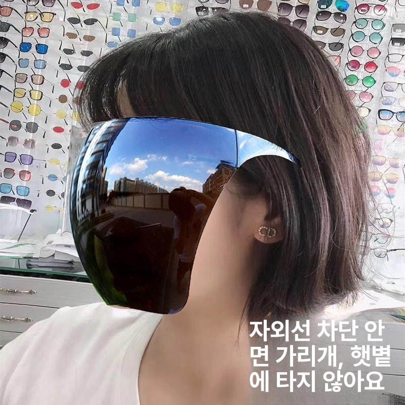 방풍 방수 자외선 차단 전면 보호 고화질 안경 투명 HD - 상세 이미지 5