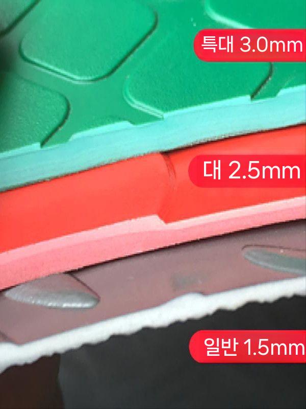 출입구 고무매트 미끄럼방지 깔판 업소용 현관 바닥 매트 그레이 폭0.9m 길이1m - 상세 이미지 5
