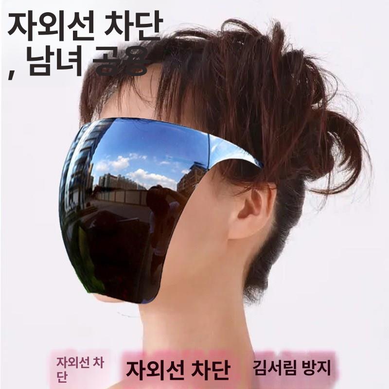 방풍 방수 자외선 차단 전면 보호 고화질 안경 투명 HD - 상세 이미지 3