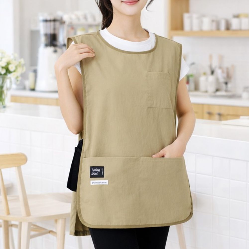 나일론앞치마 홀앞치마 애견미용 미용사 제과제빵 네일샵 - 상세 이미지 4
