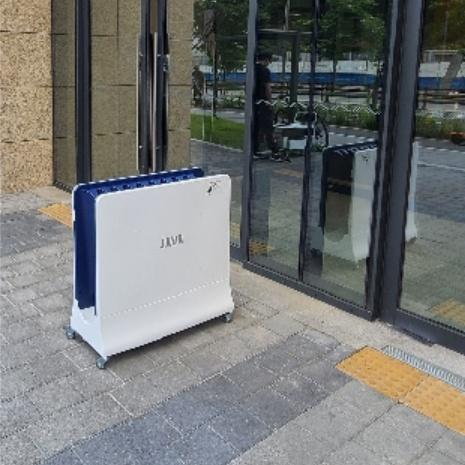 업소용우산빗물제거기 출입구 지하철 건물 물기제거기 우산 - 상세 이미지 3