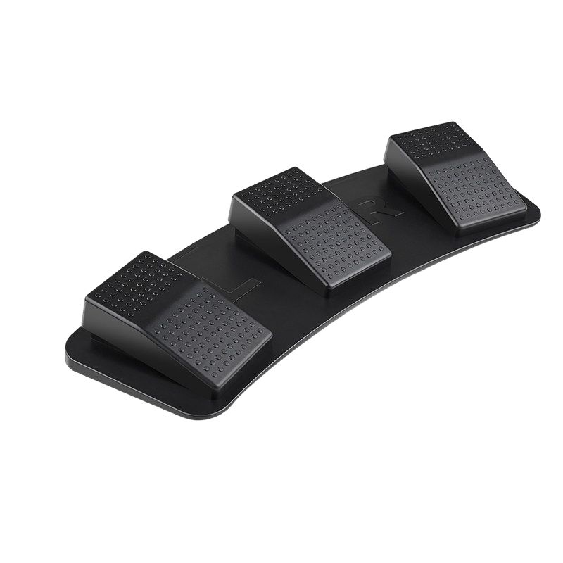 풋 페달 키보드 게임용 버튼 USB 풋스위치 컨트롤러 저소음 USB-A - 상품 이미지