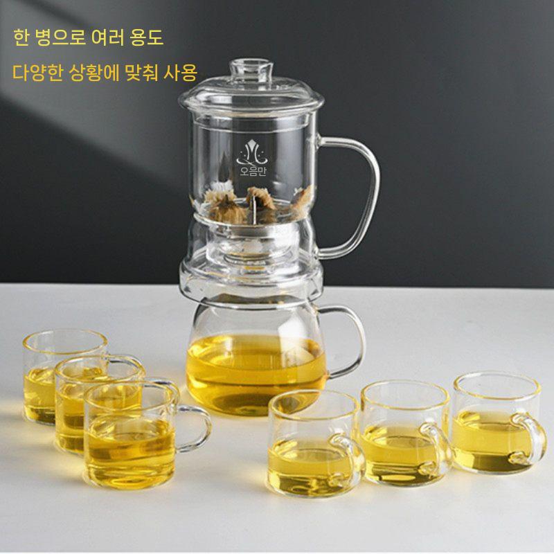 티팟 다도세트 찻주전자 티포트 차내리기 다기 다도용품 찻주전자 - 상세 이미지 3