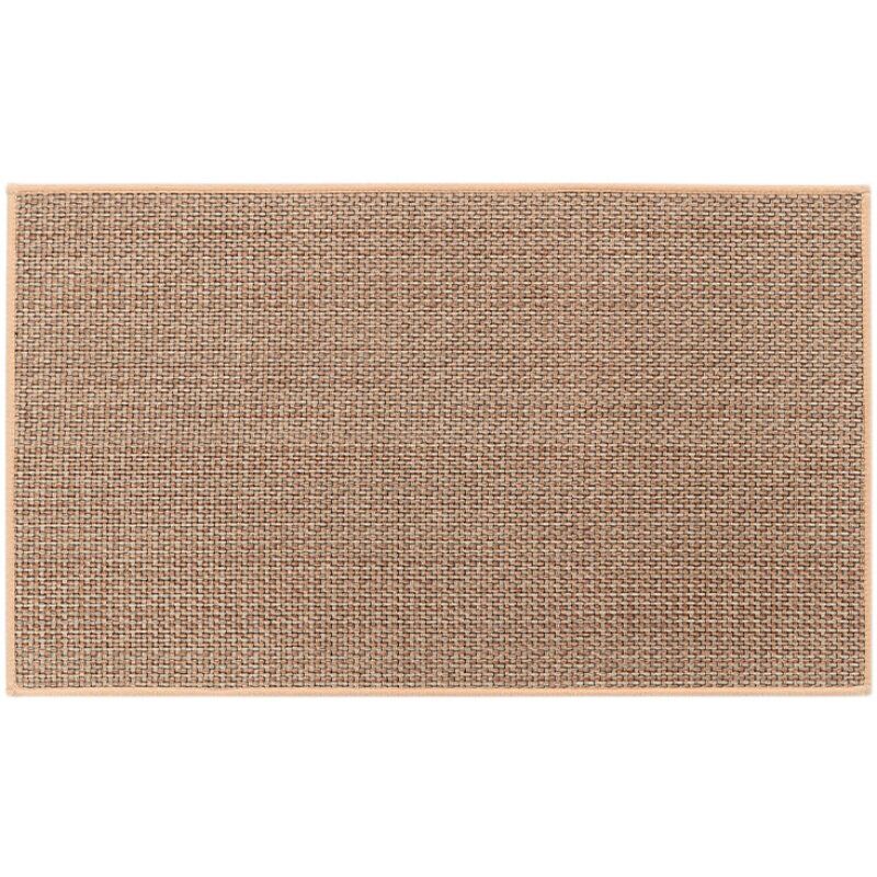 러그 직조매트 카페트 거실 현관 주방 침실 빈티지 적갈색 44x75cm 이미지 7