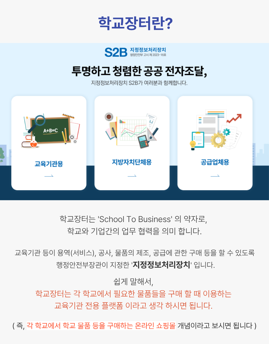 [1:1 밀착관리] 단, 하루 만에 끝내는 학교장터 교육/컨설팅 - 상세 이미지 4