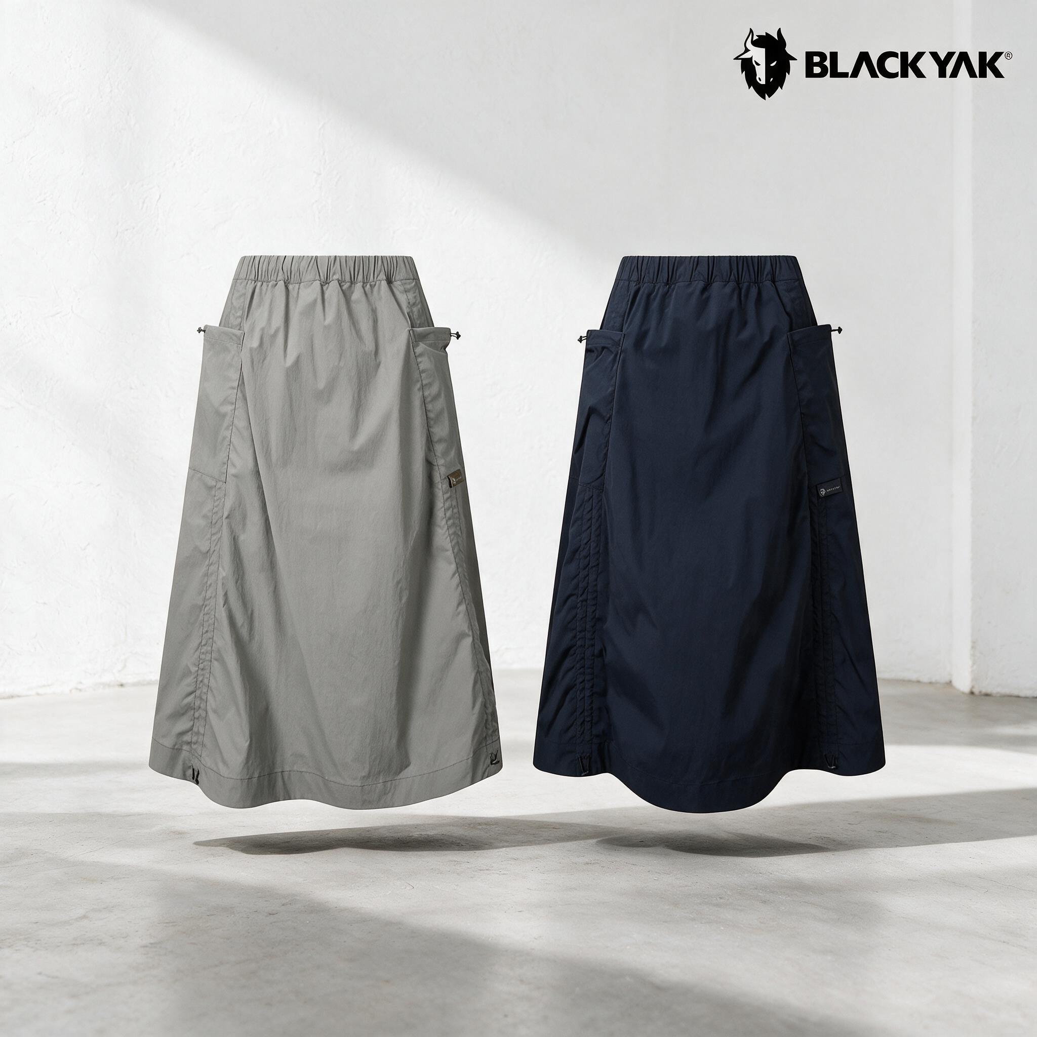 블랙야크 등산바지 치마 여성 롱 스커트 캐주얼 유틸리티 등산복 바지 루클라 - 상품 이미지