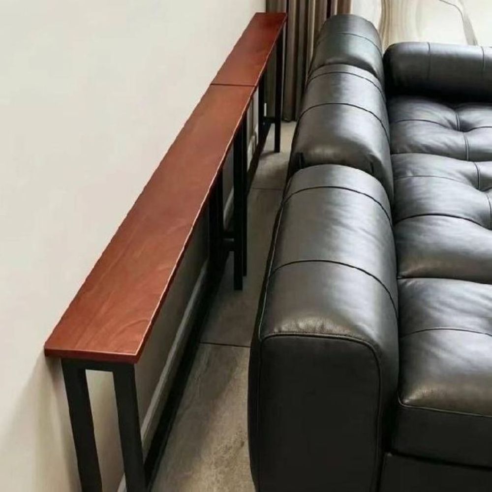 쇼파 틈새 테이블 수납장 선반 협탁 거실 침실 사이드 150x15x80cm - 상품 이미지