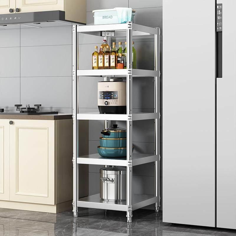스테인리스 철제 선반 다용도 앵글 진열대 높이 받침대 랙 너비30cmx길이30cm 높이 120cm 4겹 - 상세 이미지 5