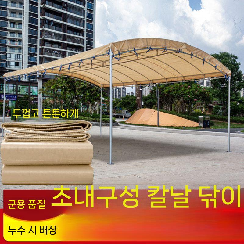 야외천막 접이식 철제프레임 농막 행사장 연회장 차고 3X3m - 상세 이미지 2