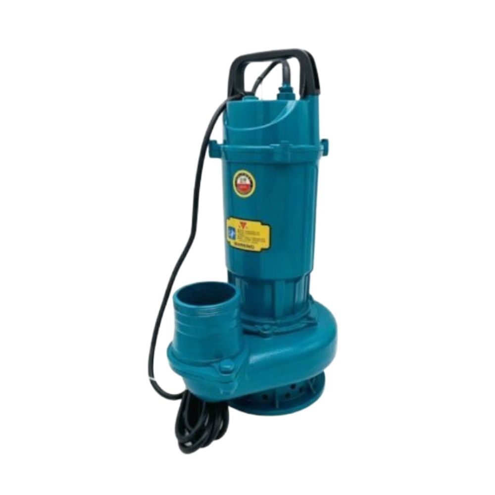 하수 수중펌프 배수펌프 축산용 수중모터 양수기 구리선 1800w 3인치 8미터 220V - 상품 이미지