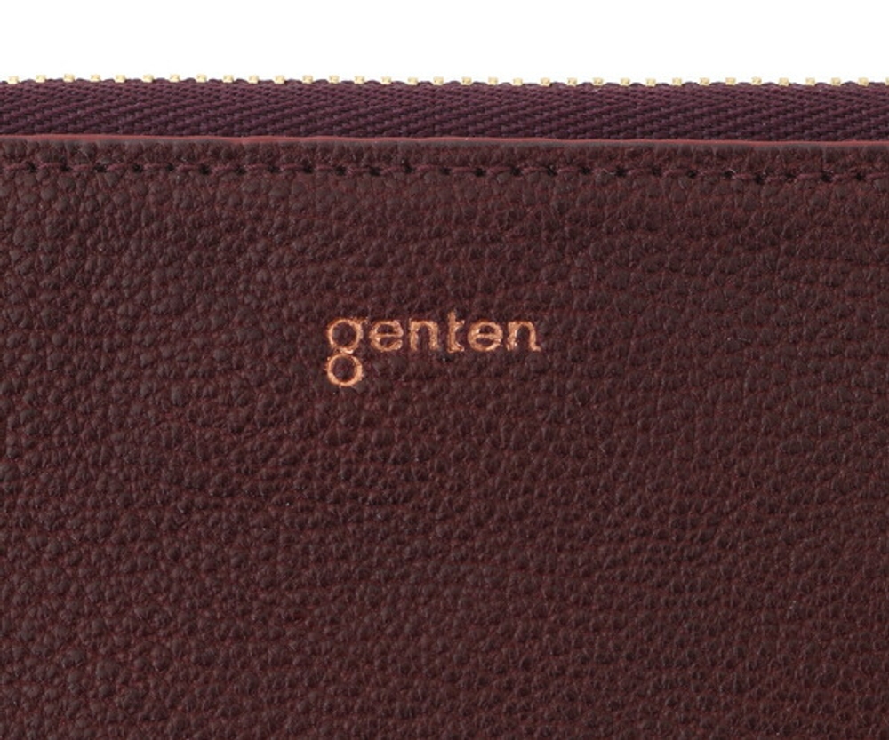 겐텐지갑 프레스코 천연가죽 프래그먼트 염소 genten 44312 - 상세 이미지 5