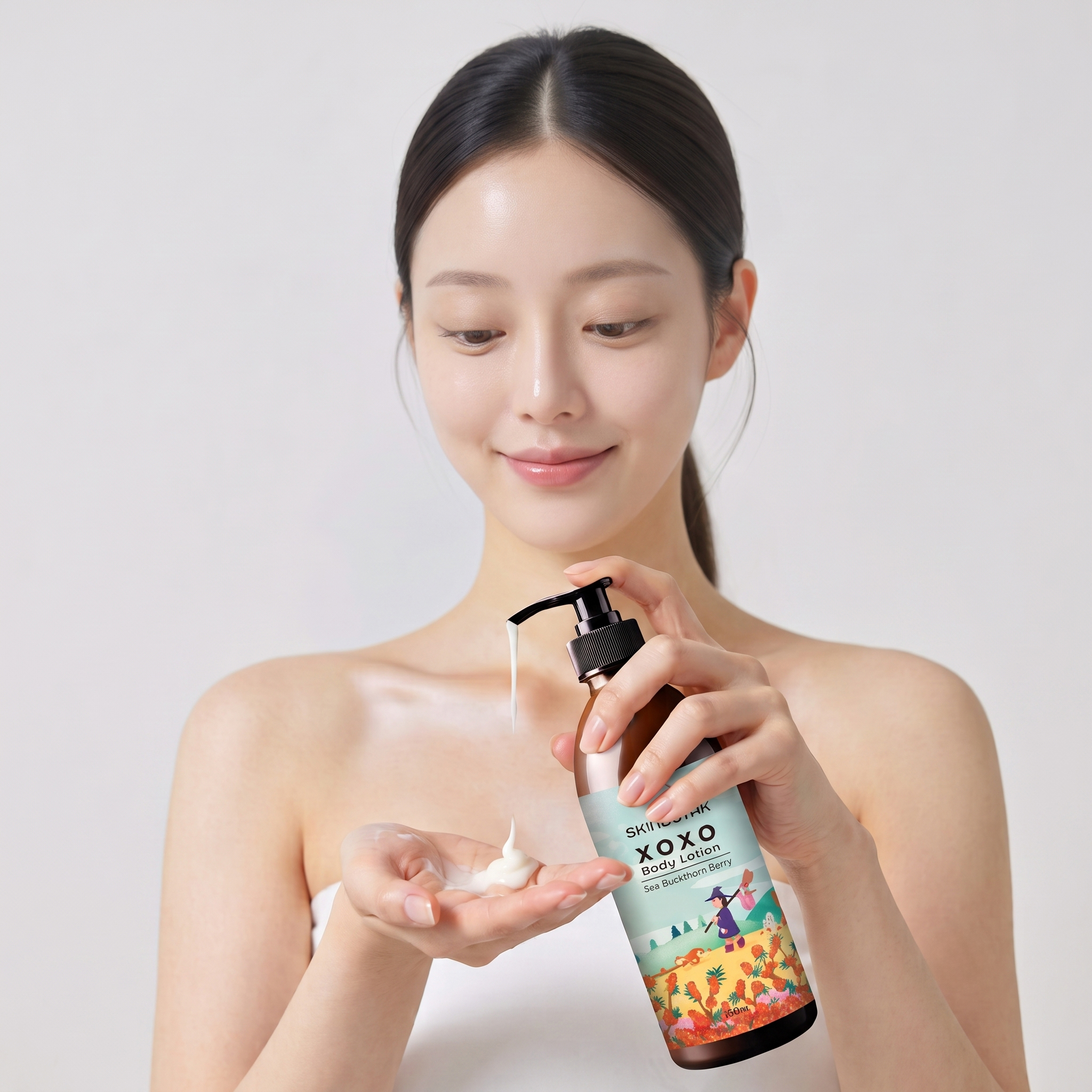 스킨부탁 XOXO 바디로션 향기로운 고보습 보습제 300ml, 1개 - 상세 이미지 3