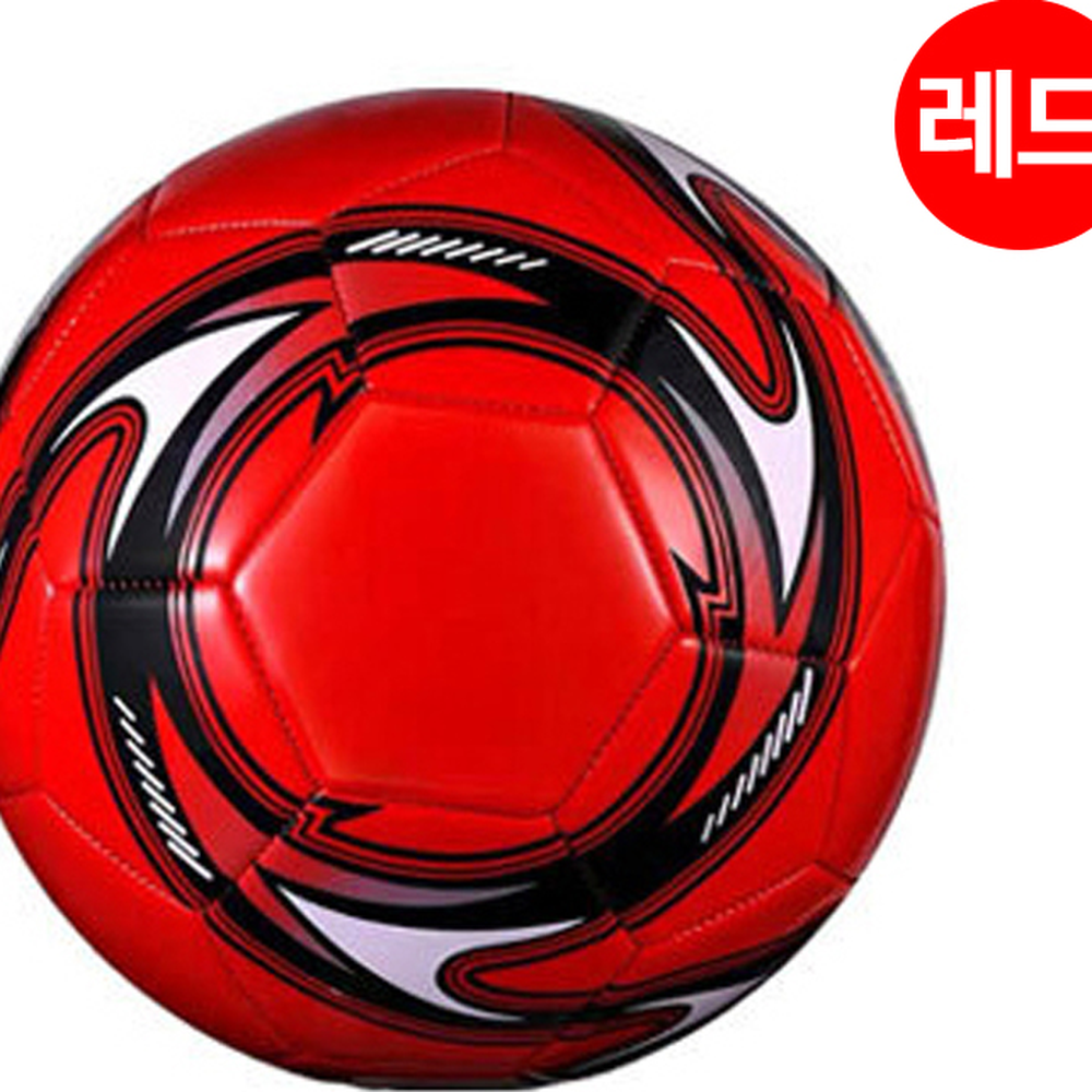유닛키즈구기스포츠축구공 레드색상풋볼 탄성력실외활동경기용축구공 - 상세 이미지 2