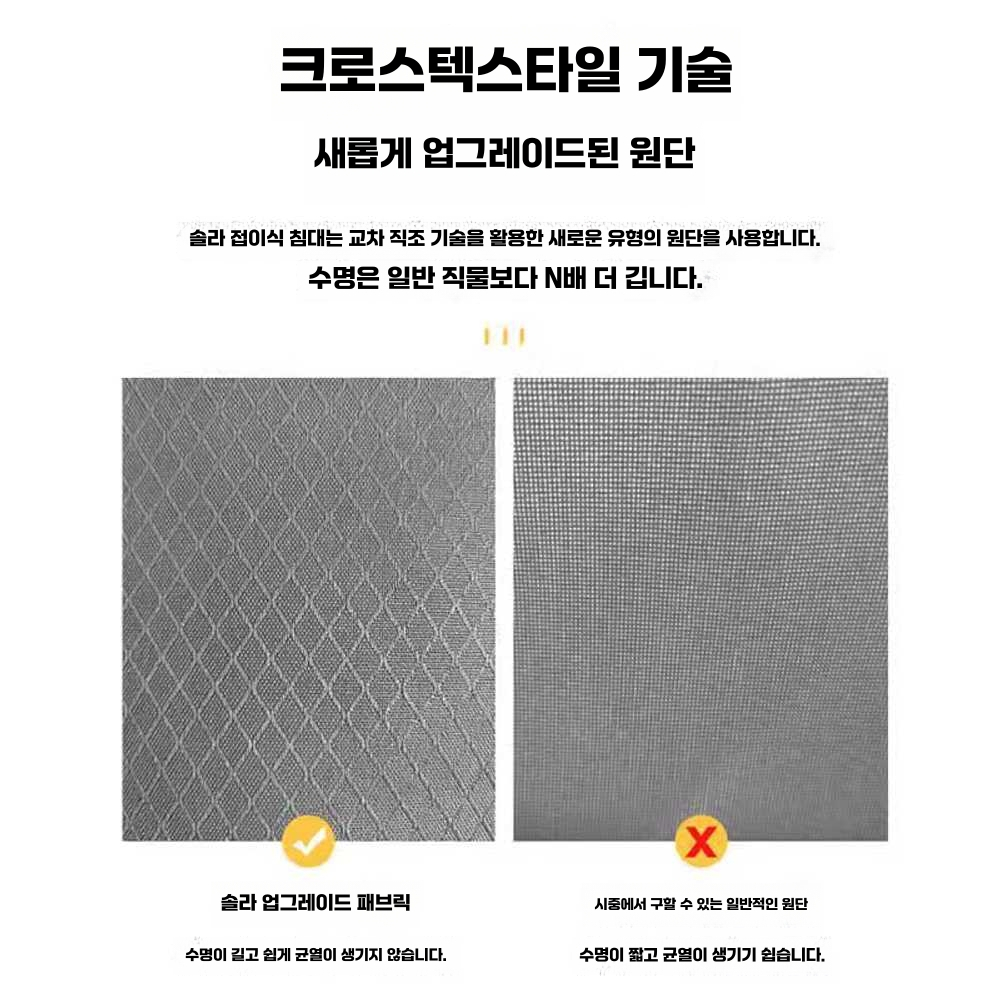 1인용간이침대 낚시 간병 쪽잠 보호자 간병인 숙직실 일반 3각침대 - 상세 이미지 3