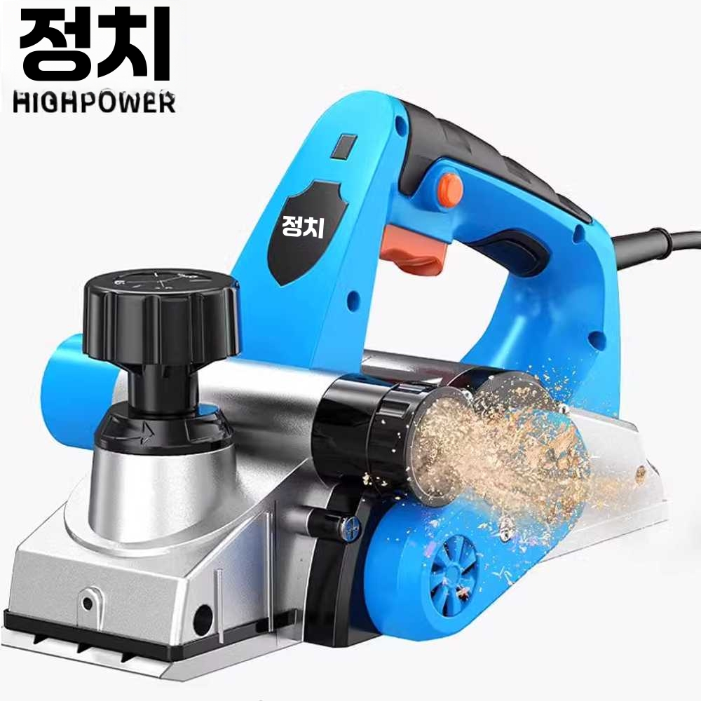 전기대패 목수 작업용 공구 자동 목재 공방 다용도 1200W모델+기본구성 - 상세 이미지 3
