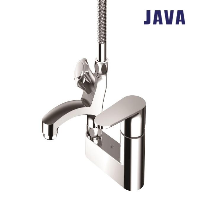 JAVA 샤워겸용 세면기수전 4인치 핸드샤워겸용 세면대수전 - 상품 이미지