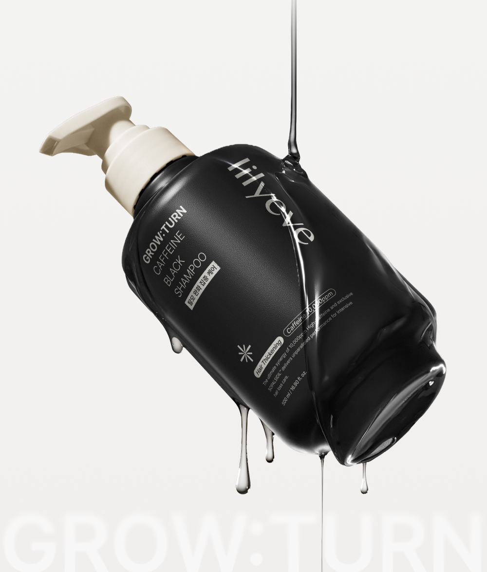 LILYEVE Growturn Caffeine Black Shampoo - description 26