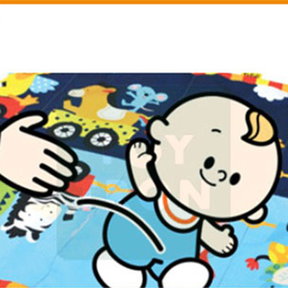 오감자극헝겊책 영아발달유아매트 코끼리디자인오감발달놀이매트 - 상세 이미지 4