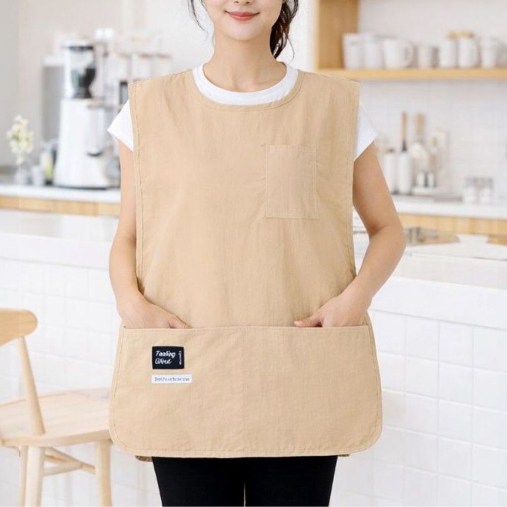나일론앞치마 홀앞치마 애견미용 미용사 제과제빵 네일샵 - 상세 이미지 3