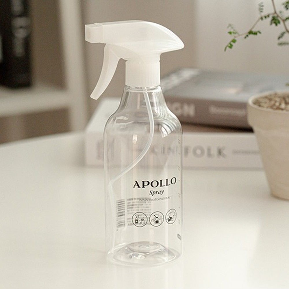투명용기다림질용스프레이 다용도원예용미스트분사기 클리어분무기 500ml - 상품 이미지