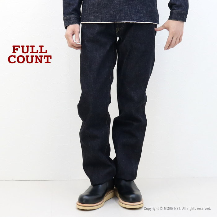 풀카운트 바지 15.5oz 스트레이트 데님 원워시 1101XX - 상품 이미지