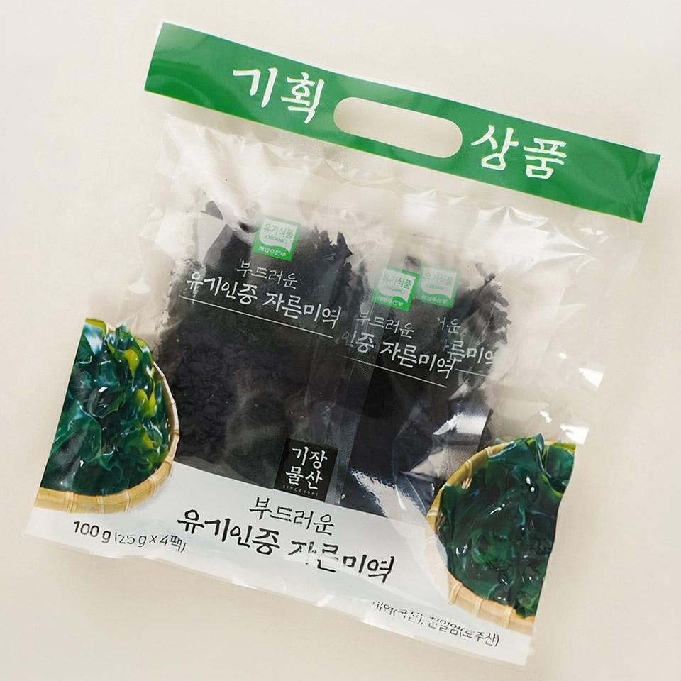 메가마트 부드러운 유기인증 자른미역 25gx4 - 상세 이미지 2