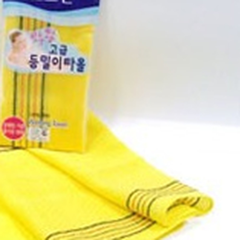 소프렌샤워용샤워타월 긴때수건각질제거등밀이타올 시원한피부세정목욕때타올 - 상품 이미지