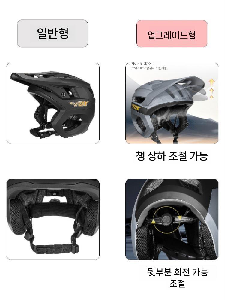 MTB 카메라 헬멧 경량 라이딩 고글 산악 자전거 그린 S - 상세 이미지 3
