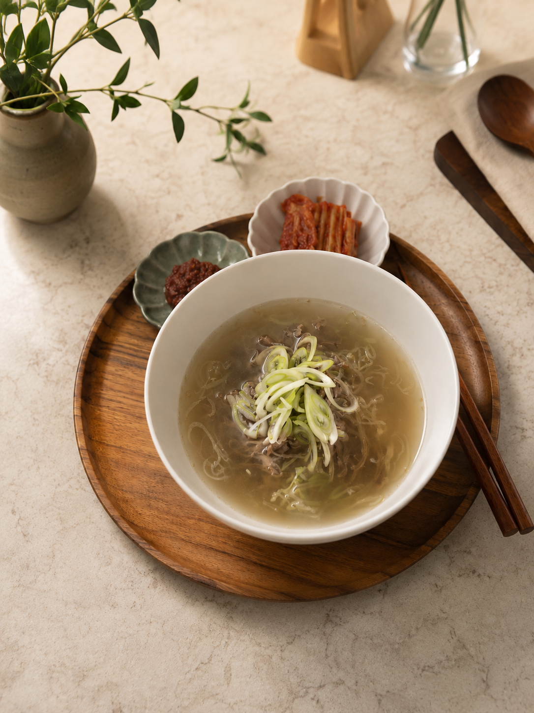 [오늘의수라]투플러스 한우 아롱사태 맑은곰탕 600g 300g - 상세 이미지 2