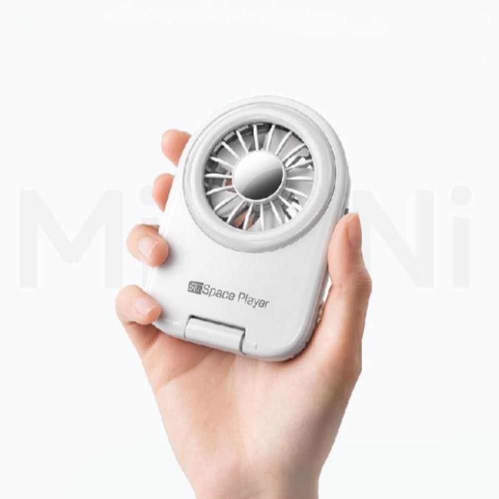 미니 선풍기 초강력 접이식 슬림 폴딩 팬 맥세이프 자석 충전 USB 스마트폰 쿨러 - 상세 이미지 2