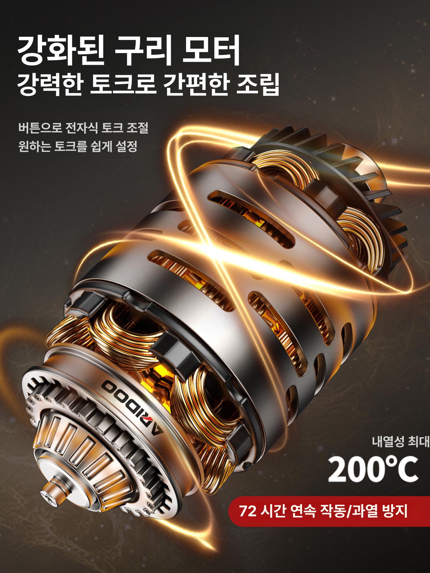 충전식 미니 그라인더 소형 무선 절단 연마 금속 철재 가공 작업공구 디지털 디스플레이 16.8 V 2 배터리 1 충전기 베이직패키지 - 상세 이미지 4