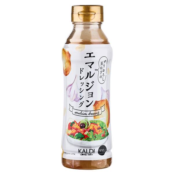 일본 칼디 KALDI 에멀전 어니언드레싱 간양파 샐러드소스 300ml - 상세 이미지 2